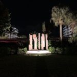 Commercial Condo Outdoor and Exterior Landscape Lighting in Palm Beach