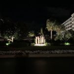Commercial Condo Outdoor and Exterior Landscape Lighting in Palm Beach
