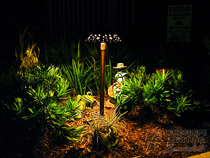 Commercial Area Outdoor and Exterior Landscape Lighting in West Palm Beach
