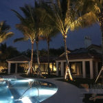 Residential Back Yard Outdoor and Exterior Landscape Lighting in Wellington