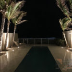 Residential Back Yard Outdoor and Exterior Landscape Lighting in Palm Beach
