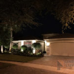 Residential Front Yard Outdoor and Exterior Landscape Lighting in Lake Worth