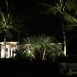 Residential Front Yard Outdoor and Exterior Landscape Lighting in Palm Beach Gardens