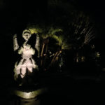 Residential Statue Landscape Lighting in Palm Beach